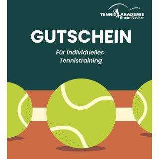 Individuelles Training Sommer Gutschein 